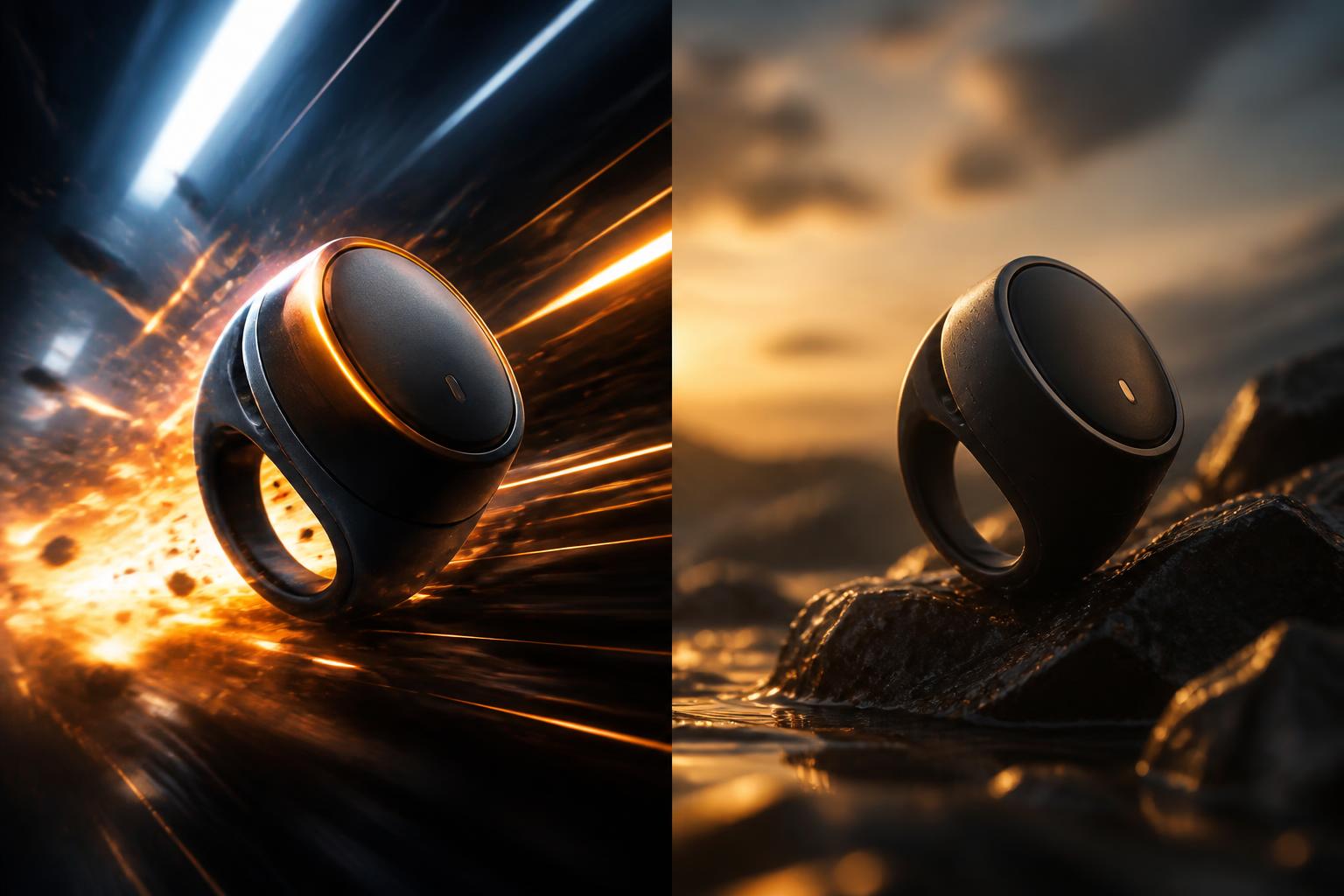 side-by-side comparison of dynamic and cinematic AI video styles